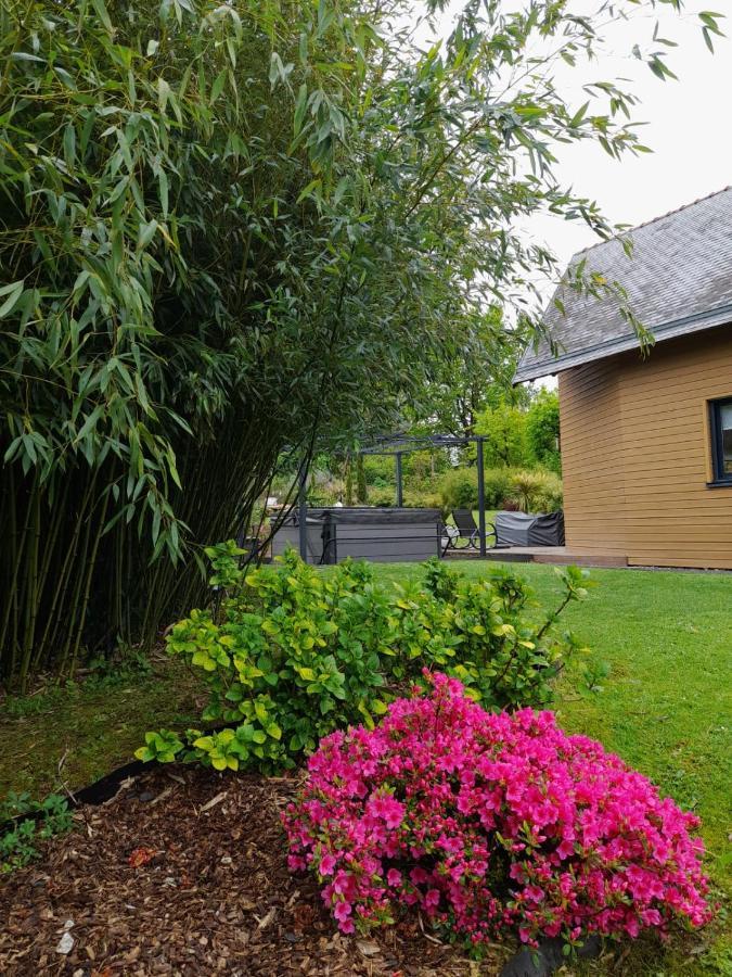 Chambre Dans Un Ecrin De Verdure Angrie Esterno foto